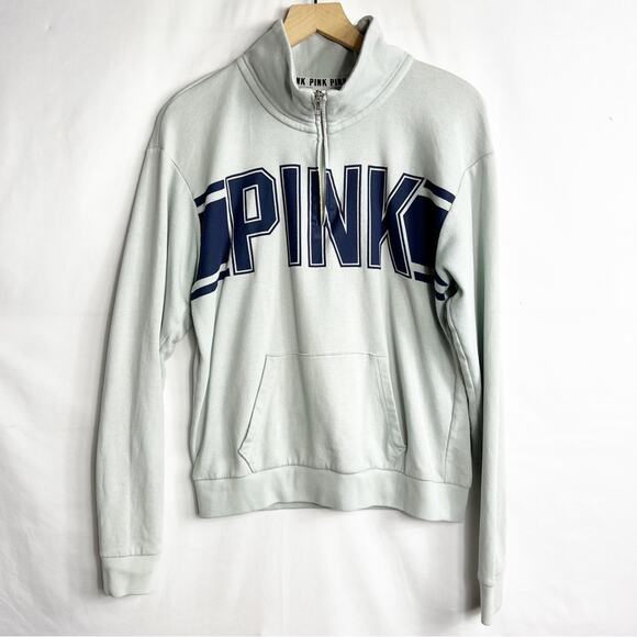 PINK Victoria's Secret Tops - Victoria's Secret PINK Logo Sweatshirt in Small